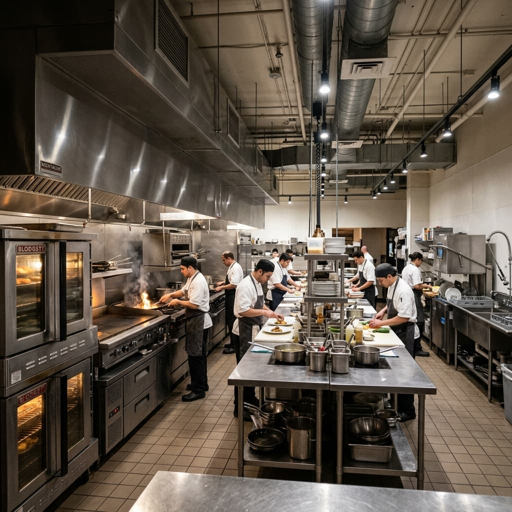 Commercial Kitchens - Industrial Ventilation by ARV